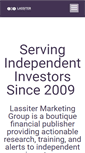 Mobile Screenshot of lassitermarketing.com